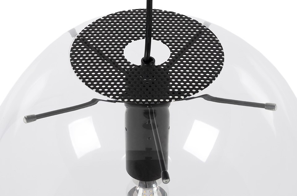 Lampa wisząca SANDRA 30 czarna - King Home Lampa wisząca SANDRA 30 czarna - King Home