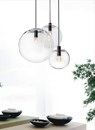 Lampa wisząca SANDRA 40 czarna - King Home