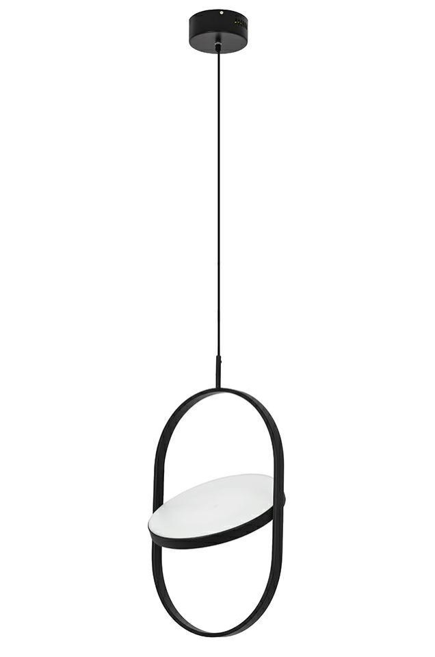 Lampa wisząca SPINNER 38 czarna - LED, aluminium King Home Lampa wisząca SPINNER 38 czarna - LED, aluminium King Home