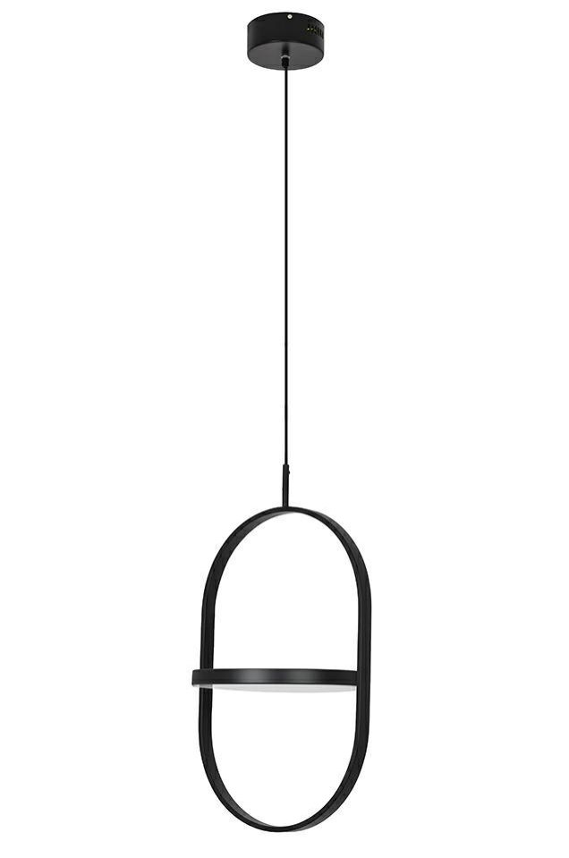 Lampa wisząca SPINNER 38 czarna - LED, aluminium King Home Lampa wisząca SPINNER 38 czarna - LED, aluminium King Home