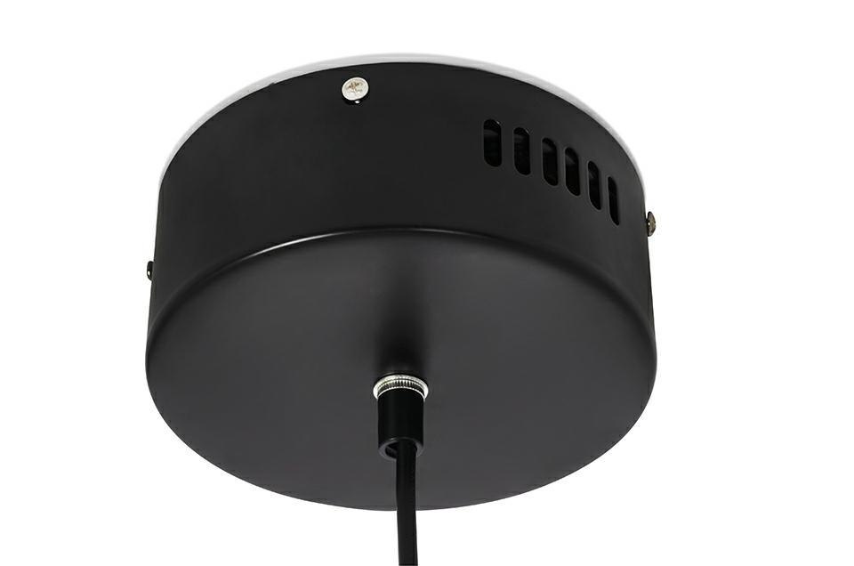 Lampa wisząca SPINNER 38 czarna - LED, aluminium King Home Lampa wisząca SPINNER 38 czarna - LED, aluminium King Home