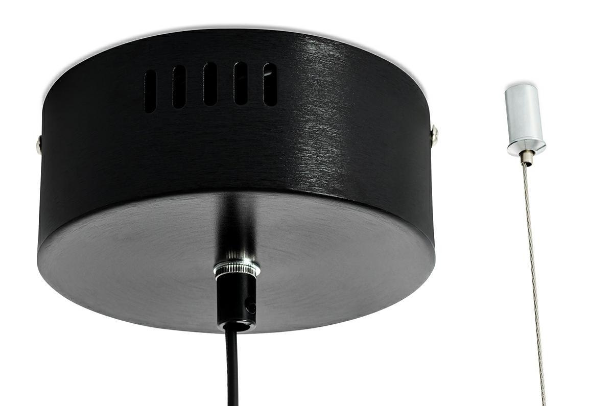 Lampa wisząca VERTIGO czarna LED - King Home Lampa wisząca VERTIGO czarna LED - King Home
