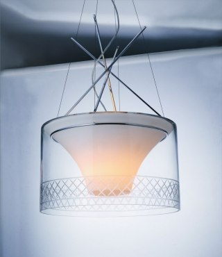 Lampa wisząca VOLCANO szklana nowoczesna - King Home