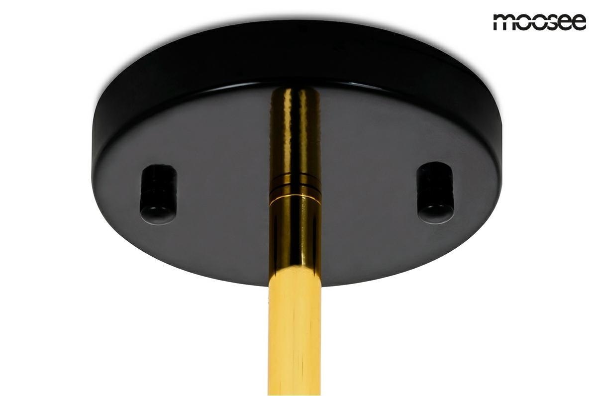 Lampa wisząca COSMO LEVEL M - czarna, złota - Moosee Lampa wisząca COSMO LEVEL M - czarna, złota - Moosee