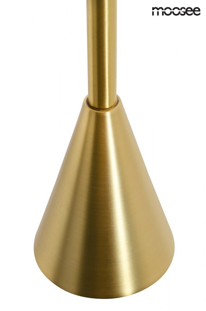 Lampa wisząca ESSENCE złoty smukły nowoczesny zwis - Moosee