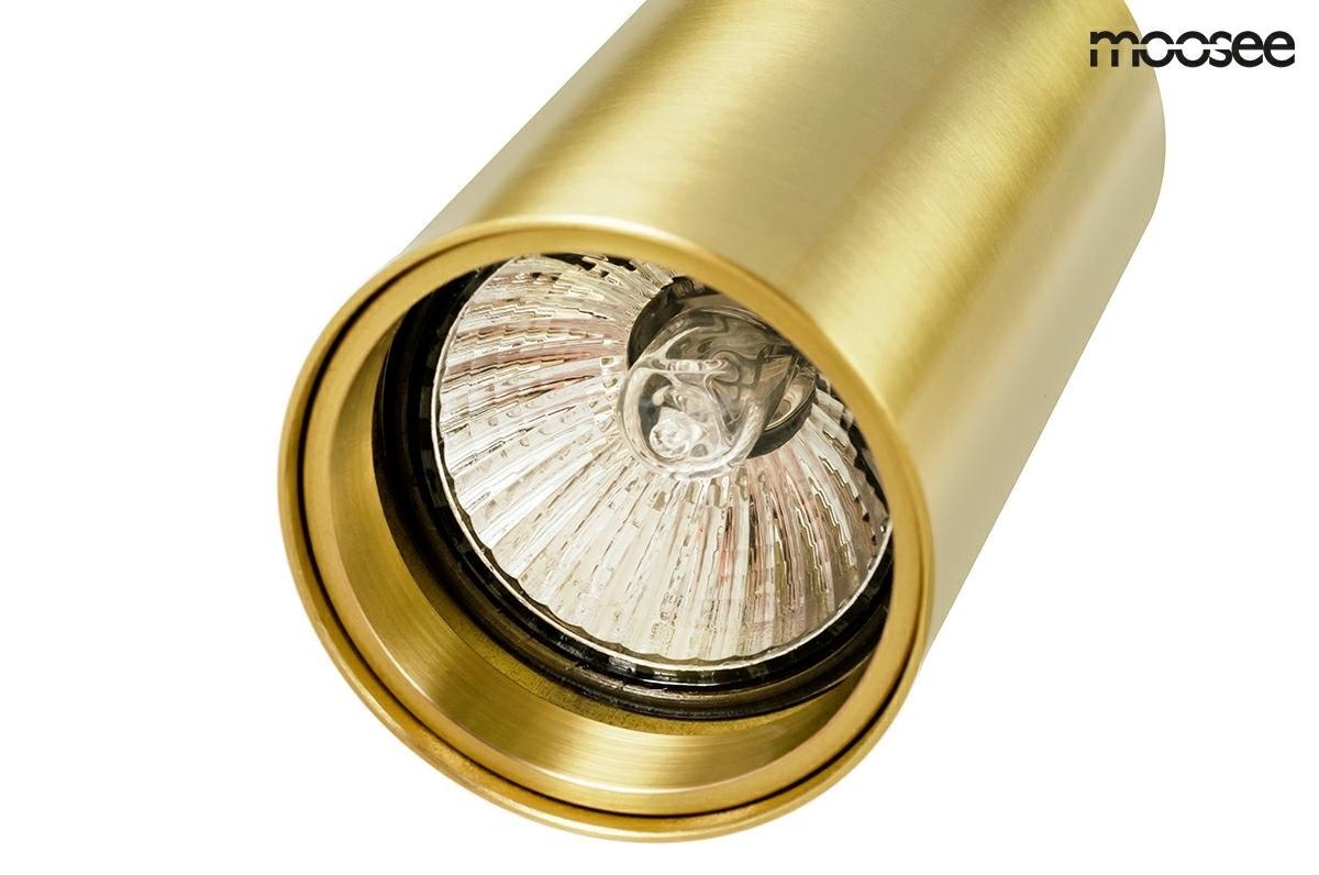 Lampa wisząca LUPE LEVEL złota - Moosee Lampa wisząca LUPE LEVEL złota - Moosee