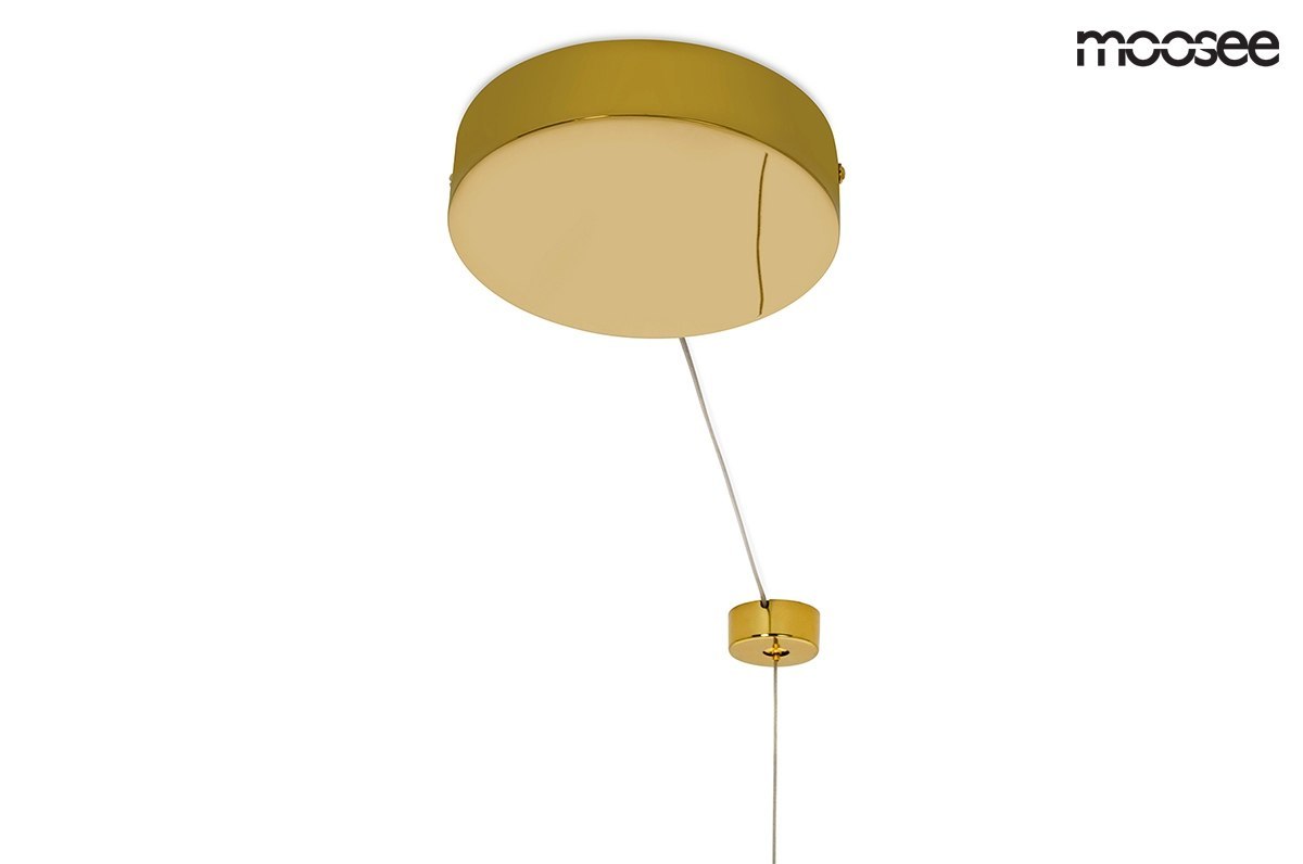 MOOSEE lampa wisząca RING LUXURY 70 złota LED - Moosee MOOSEE lampa wisząca RING LUXURY 70 złota LED - Moosee