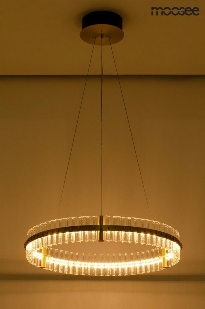Lampa wisząca SATURNUS 70 złota LED - Moosee Lampa wisząca SATURNUS 70 złota LED - Moosee