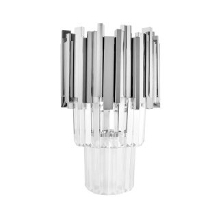 Kinkiet IMPERIAL WALL SILVER kryształ - King Home