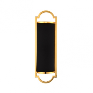 Kinkiet LIBERO PARETTE NERO GOLD - Orlicki Design