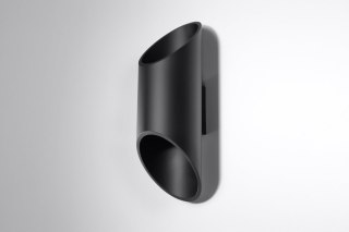 Kinkiet aluminiowy PENNE 30 czarny lampa ścienna dekoracyjna - Sollux Lighting