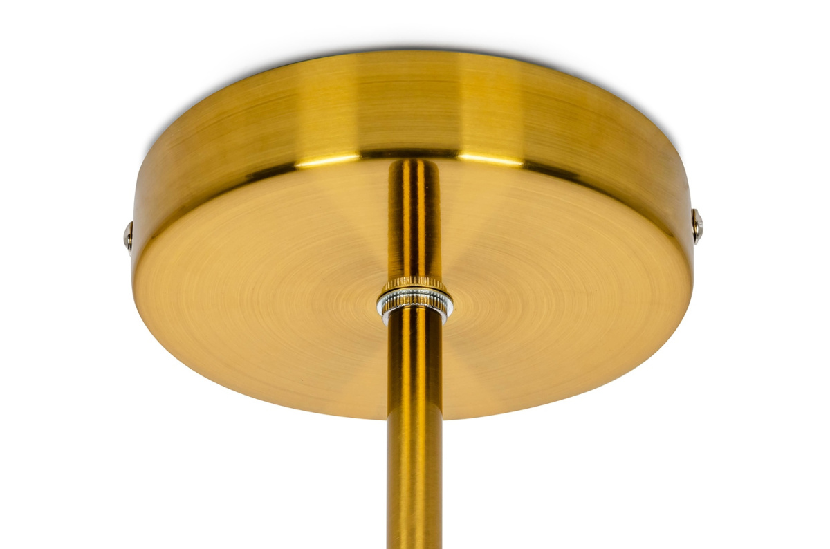 Lampa wisząca ASTRA 2 antyczny mosiądz - metal, szkło King Home Lampa wisząca ASTRA 2 antyczny mosiądz - metal, szkło King Home
