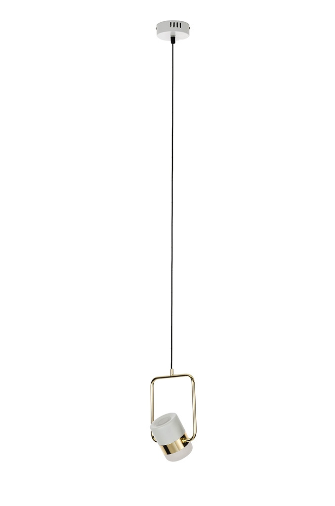 Lampa wisząca BLINK 1 biała LED - King Home