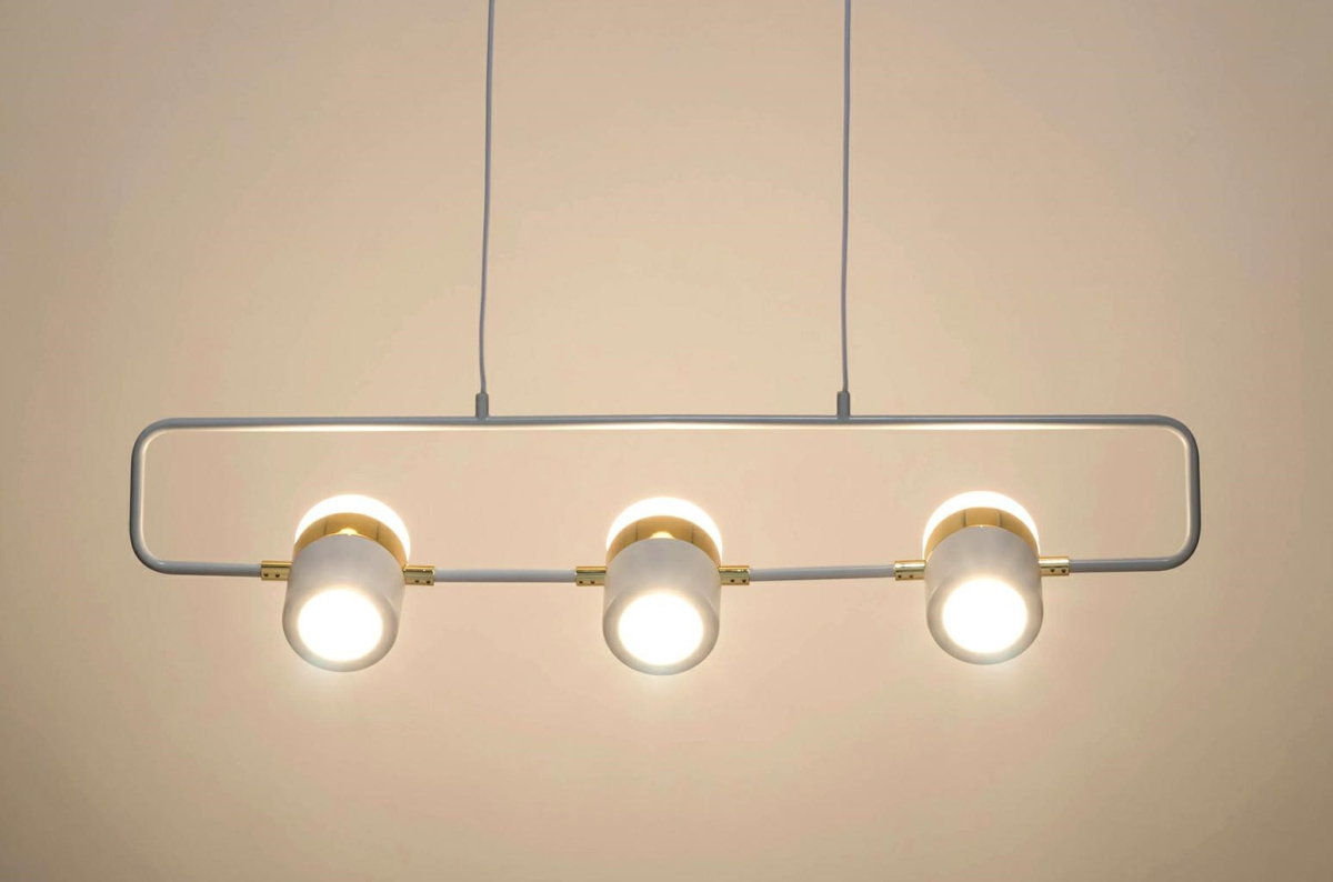 Lampa wisząca BLINK 3 biała LED - King Home Lampa wisząca BLINK 3 biała LED - King Home