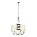 Lampa wisząca VERNO CROMO chrom elegancka w stylu hampton - Orlicki Design