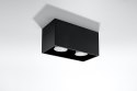 Plafon QUAD MAXI czarny - Sollux Lighting
