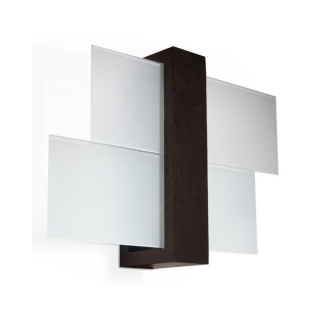 Kinkiet FENIKS 1 wenge - Sollux Lighting