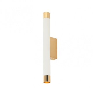 Kinkiet Q Parette Bianco / Gold - Orlicki Design