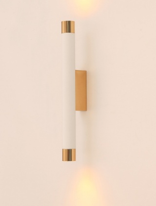 Kinkiet Q Parette Bianco / Gold - Orlicki Design