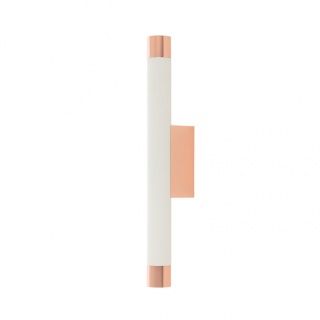 Kinkiet Q Parette Bianco / Rose Gold - Orlicki Design