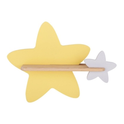 Kinkiet lampka dziecięca LED z półką GWIAZDKA STAR - Candellux Lighting