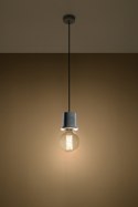 Lampa wisząca BONO żarówka na kablu styl loft - Sollux Lighting - wizualizacja
