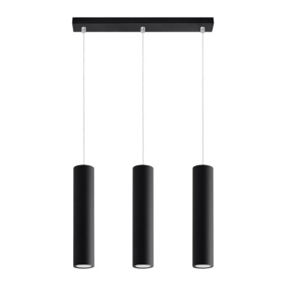 Lampa wisząca LAGOS 3 czarny - Sollux Lighting