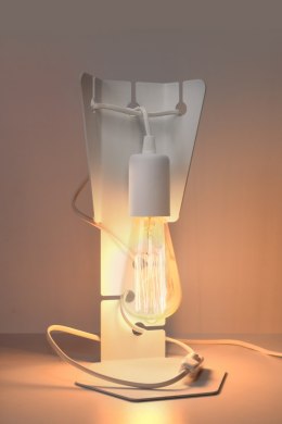 Lampa biurkowa ARBY biała industrialna - Sollux Lighting