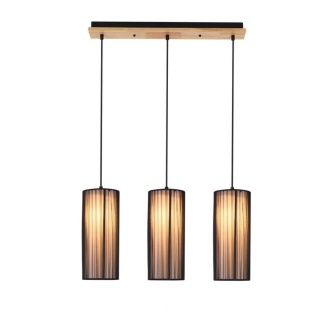 Lampa wisząca potrójna KIOTO 3 w stylu japońskim - Ledea