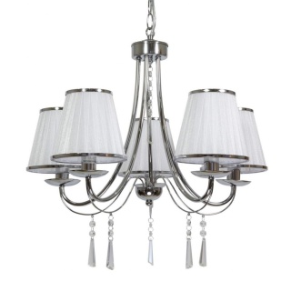 Lampa wisząca żyrandol z kryształkami OSCAR 5 - Candellux Lighting