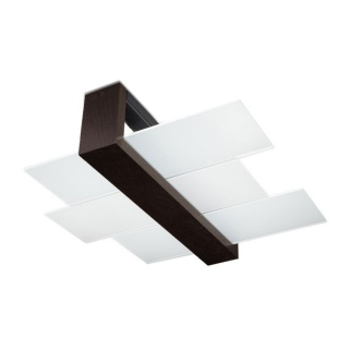 Plafon FENIKS 2 wenge - Sollux Lighting