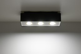Plafon MONO 3 Czarny - Sollux Lighting