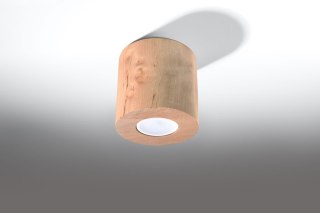 Oprawa natynkowa ORBIS naturalne drewno - Sollux Lighting