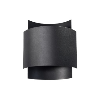 Kinkiet IMPACT czarny lampa ścienna dekoracyjna - Sollux Lighting