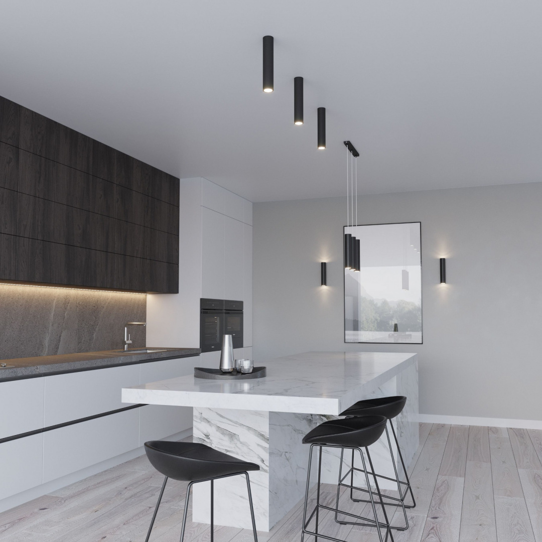 Kinkiet LAGOS 2 Czarny - Sollux Lighting Kinkiet LAGOS 2 Czarny - Sollux Lighting