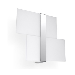 Kinkiet szklany MASSIMO chrom - Sollux Lighting