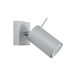 Kinkiet RING 1 szary - Sollux Lighting