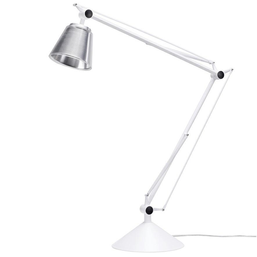 Lampa biurkowa RAYON ARM TABLE biała LED - King Home Lampa biurkowa RAYON ARM TABLE biała LED - King Home
