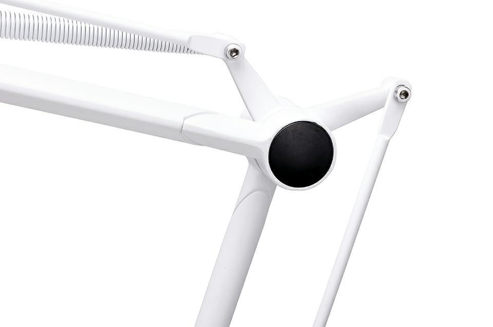 Lampa biurkowa RAYON ARM TABLE biała LED - King Home Lampa biurkowa RAYON ARM TABLE biała LED - King Home