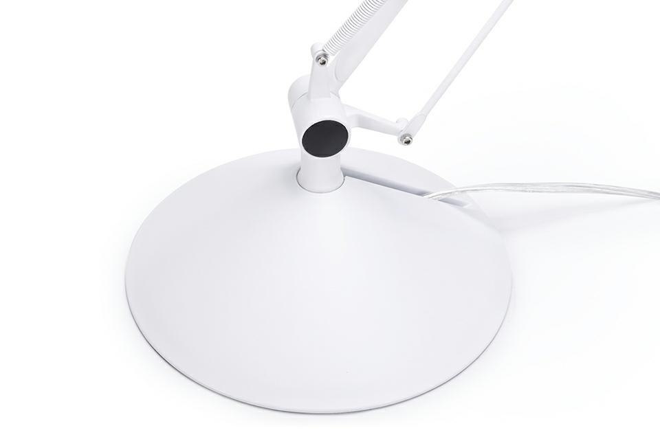 Lampa biurkowa RAYON ARM TABLE biała LED - King Home Lampa biurkowa RAYON ARM TABLE biała LED - King Home