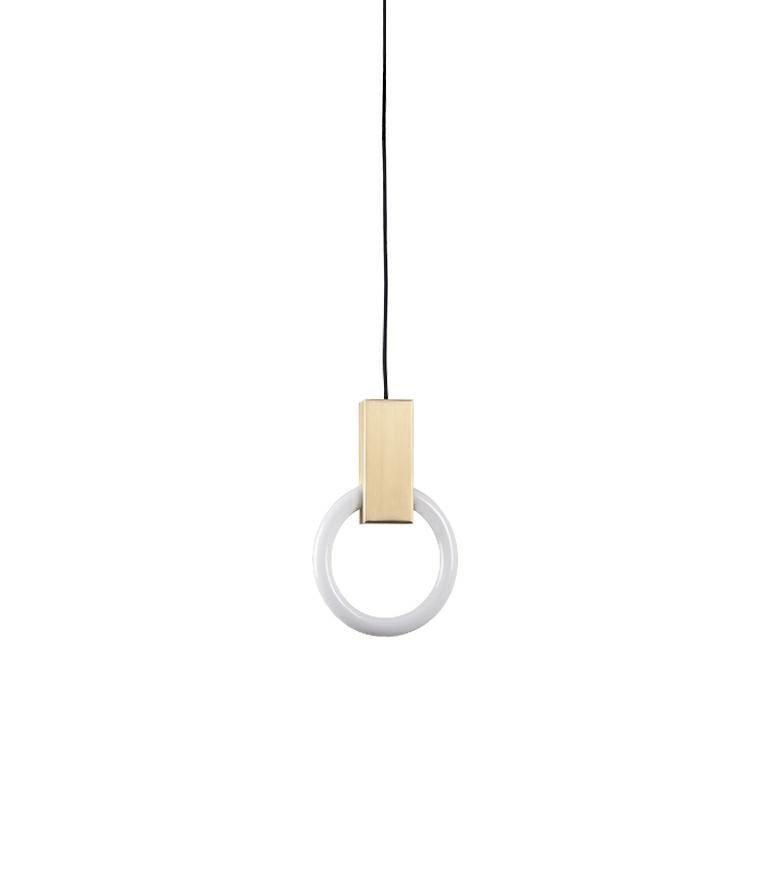 Lampa wisząca HOPP 21 antyczny mosiądz - King Home Lampa wisząca HOPP 21 antyczny mosiądz - King Home