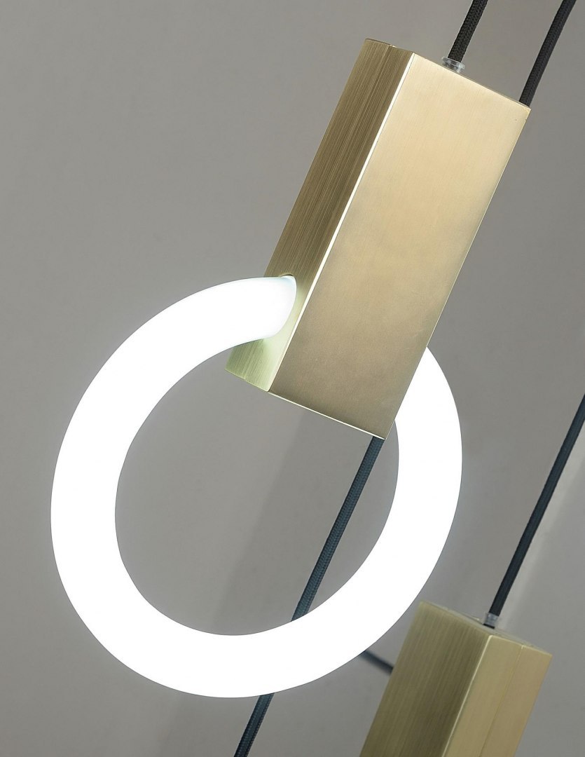Lampa wisząca HOPP 21 antyczny mosiądz - King Home Lampa wisząca HOPP 21 antyczny mosiądz - King Home