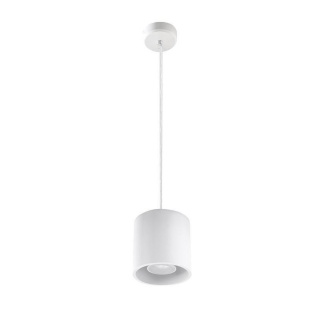 Lampa wisząca ORBIS 1 biała - Sollux Lighting