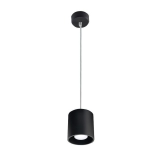 Lampa wisząca ORBIS 1 czarna - Sollux Lighting