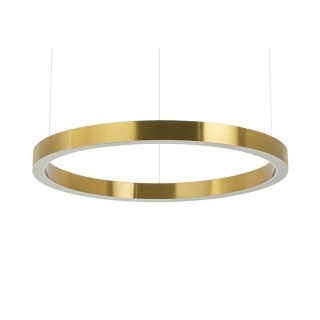 Lampa wisząca RING 80 złota - LED, stal King Home