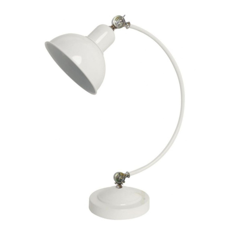 Lampka biurkowa loft retro OLD biała - Candellux Lighting