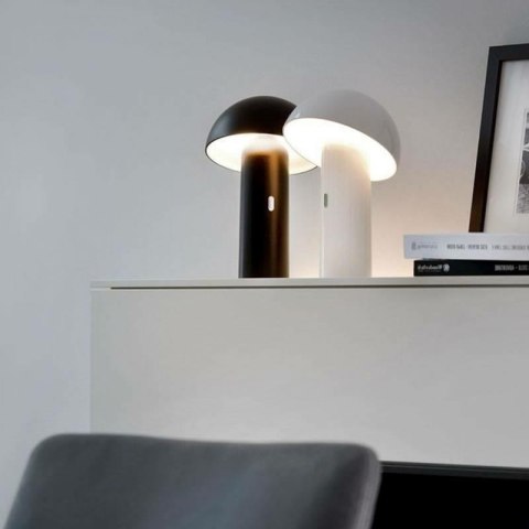 Lampka tarasowa / nocna ENOKI BLANCO INDOOR & OUTDOOR biała LED IP44 - New Garden Lampka tarasowa / nocna ENOKI BLANCO INDOOR & OUTDOOR biała LED IP44 - New Garden