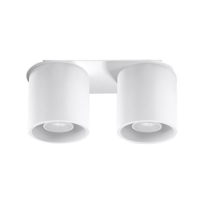 Oprawa natynkowa plafon podwójny ORBIS 2 biały - Sollux Lighting