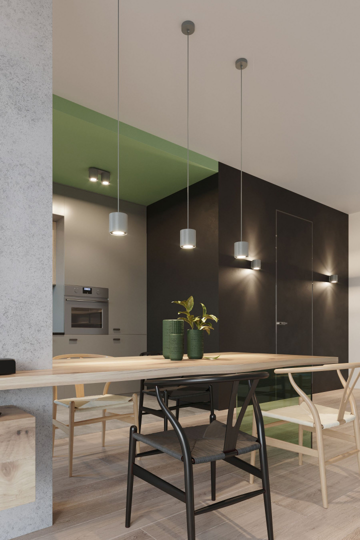 Oprawa natynkowa plafon podwójny ORBIS 2 szary - Sollux Lighting Oprawa natynkowa plafon podwójny ORBIS 2 szary - Sollux Lighting