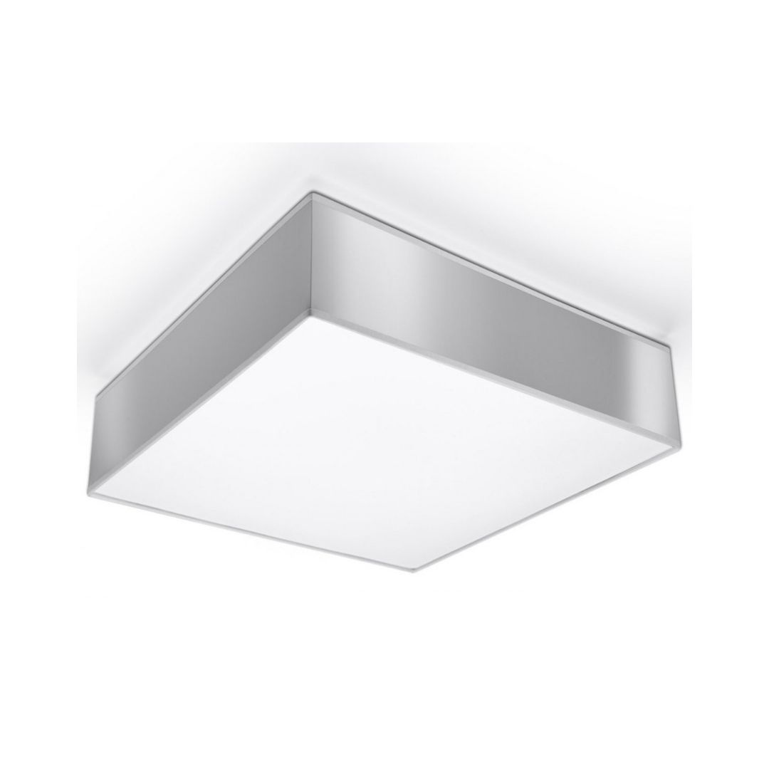 Plafon sufitowy HORUS 35 szary kwadratowy - Sollux Lighting Plafon sufitowy HORUS 35 szary kwadratowy - Sollux Lighting